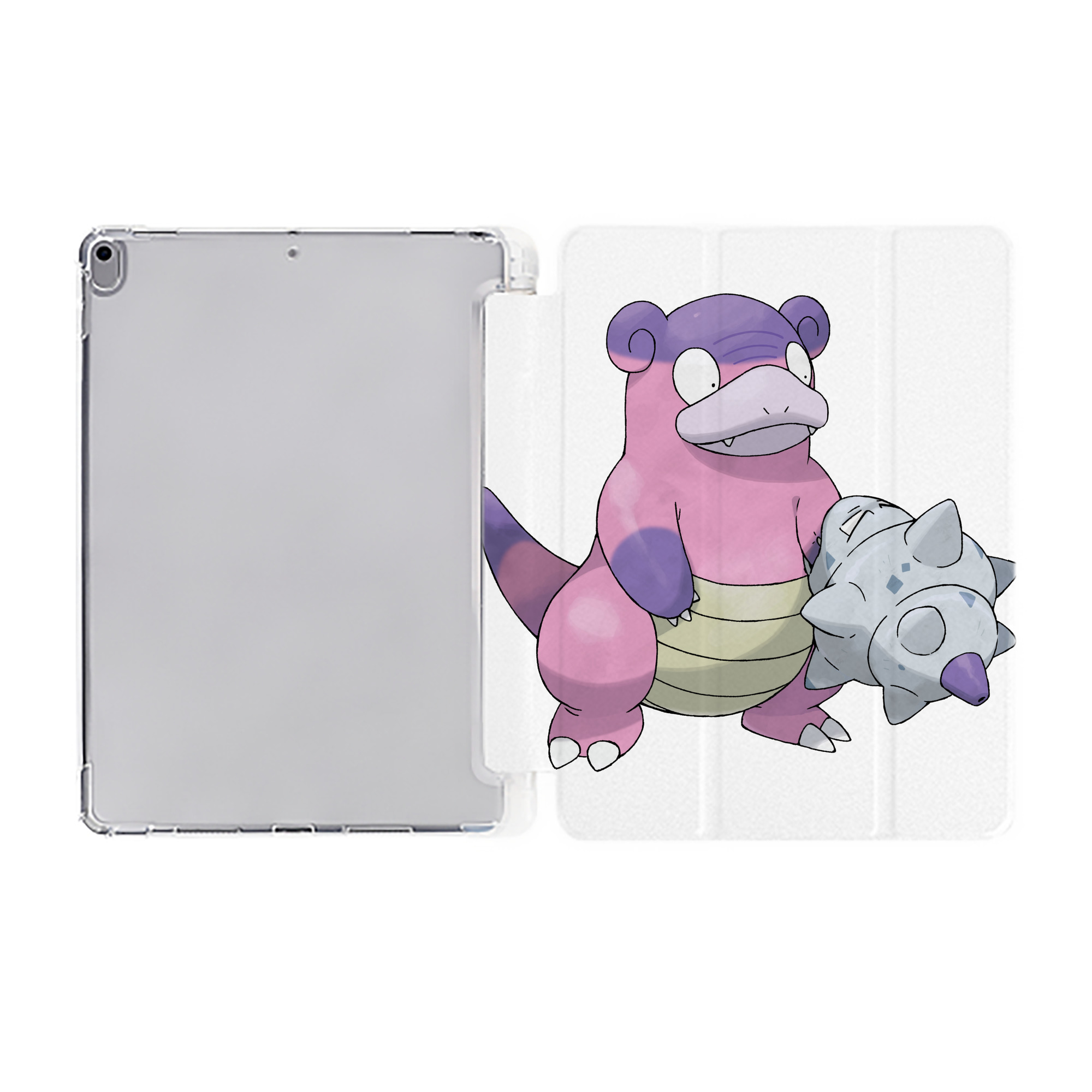 （画像用） ポケットモンスター Pokémon IPad ケース ペン収納付き 三つ折りスタンド PUレザー×シリコン 対応機種9.5/10.5/10.9インチ
